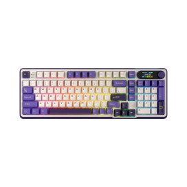 Механична клавиатура Royal Kludge – RK-S98, безжична, Chartreuse, RGB, Blackberry