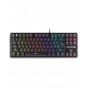 Механична клавиатура Spartan Gear - Lochos 2 TKL, Red, LED, черна