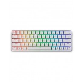  Механична клавиатура Spartan Gear - Pegasus 2, безжична, Red, RGB, бяла