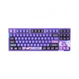 Механична клавиатура VGN - V87 Pro Athena, безжична, Linear, RGB, лилава