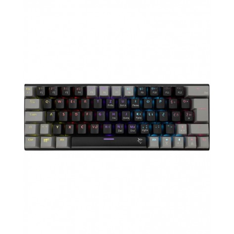Механична клавиатура White Shark - Wakizashi 2, Blue Switch, RGB, черна/сива