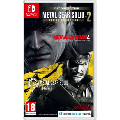 Игра Metal Gear Solid: Master Collection Vol. 2 - Day One Edition за Nintendo Switch