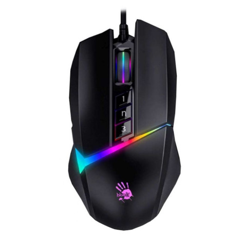 Мишка A4Tech Bloody - W60 Max, оптична, черна