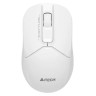 Мишка A4Tech - Fstyler FG12S, оптична, безжична, бяла