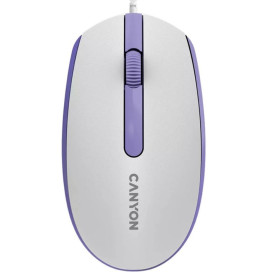 Мишка Canyon - CNE-CMS10WL, оптична, White lavender