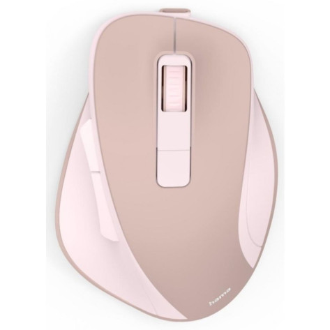 Мишка Hama - WM-500 Recharge, оптична, безжична, розова