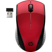 Мишка HP – 220, оптична, безжична, червена