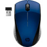 Мишка HP – 220, оптична, безжична, синя