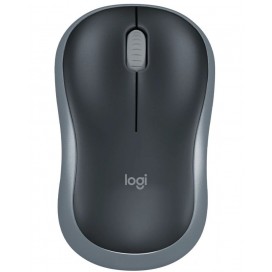 Мишка Logitech - M185, оптична, безжична, Swift Grey