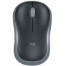 Мишка Logitech - M185, оптична, безжична, Swift Grey