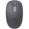 Мишка Logitech - M196, оптична, безжична, сива