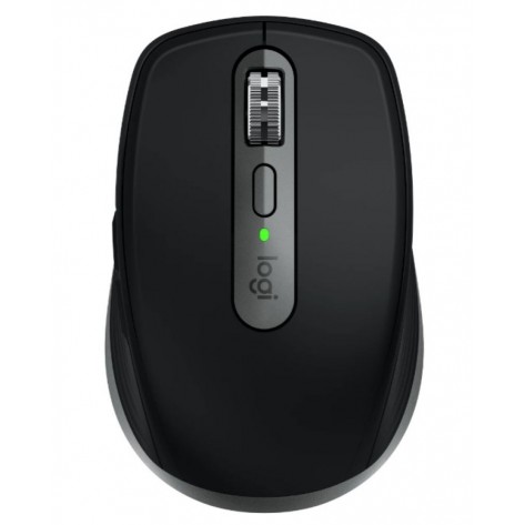 Мишка Logitech - MX Anywhere 3S for Mac, оптична, безжична, Space Gray