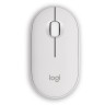 Мишка Logitech - Pebble Mouse 2 M350s, оптична, безжична, White