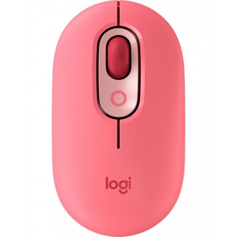 Мишка Logitech - POP, оптична, безжична, Heartbreaker