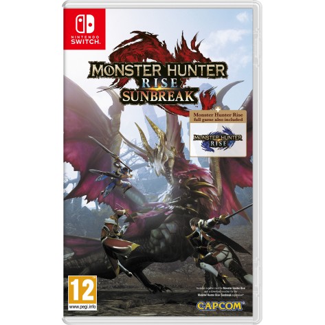 Игра Monster Hunter Rise + Sunbreak Expansion за Nintendo Switch