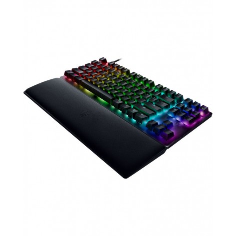 Механична клавиатура Razer - Huntsman V2 Tenkeyless, Purple, RGB, черна