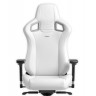 Гейминг стол noblechairs - EPIC White Edition, бял/черен