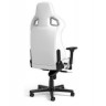 Гейминг стол noblechairs - EPIC White Edition, бял/черен