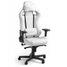 Гейминг стол noblechairs - EPIC White Edition, бял/черен