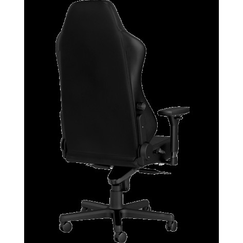 Гейминг стол noblechairs - HERO, естествена кожа, черен