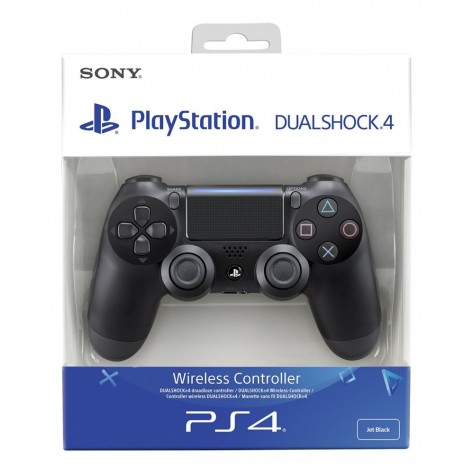 Контролер - DualShock 4, v2, черен