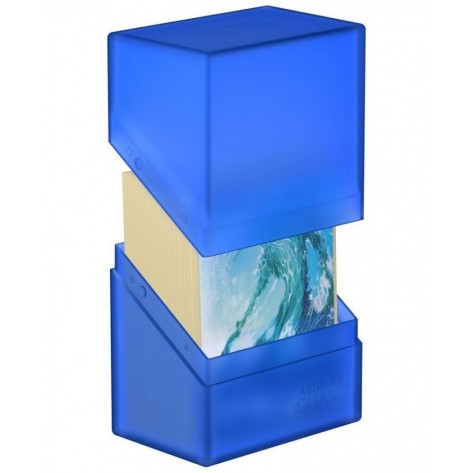 Кутия за карти Ultimate Guard Boulder Deck Case - Standard Size, синя (60 бр.)