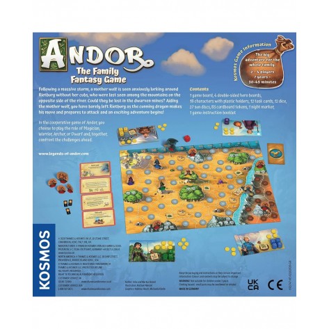 Настолна игра Andor: The Family Fantasy Game - семейна