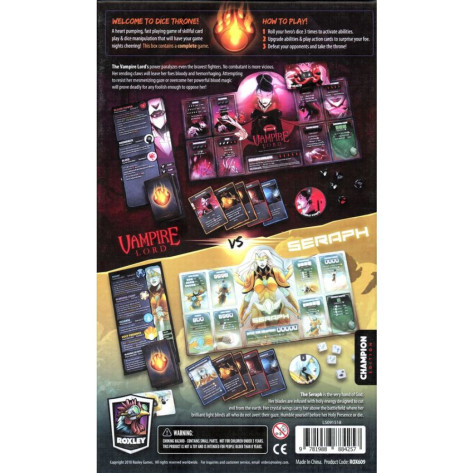 Настолна игра Dice Throne: Season 2 - Seraph vs Vampire Lord