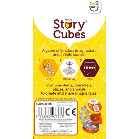 Настолна игра Rory's Story Cubes: Original - Семейна