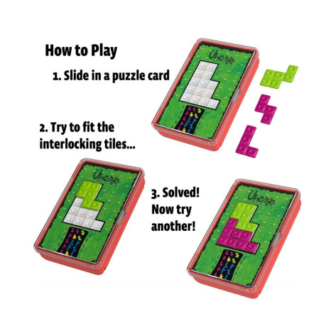Настолна игра Ubongo Brain Game To Go - семейна
