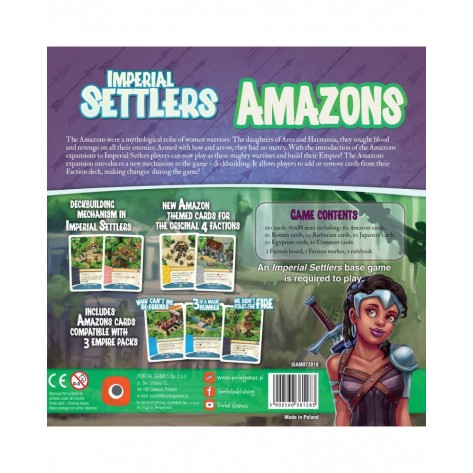 Разширение за настолна игра Imperial Settlers - Amazons