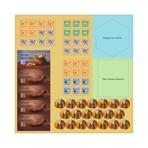 Разширение за настолна игра Catan - Търговци и Варвари
