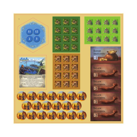 Разширение за настолна игра Catan - Търговци и Варвари