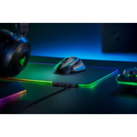 Гейминг мишка Razer - Basilisk X HyperSpeed, оптична, безжична, черна