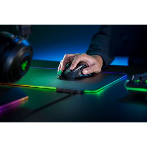 Гейминг мишка Razer - Basilisk X HyperSpeed, оптична, безжична, черна