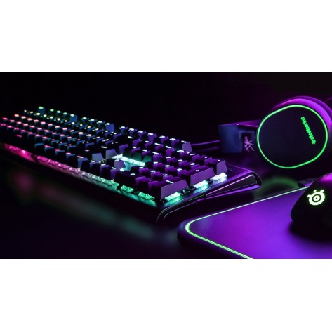 Гейминг клавиатура SteelSeries - Apex 7, Red Switch, черна