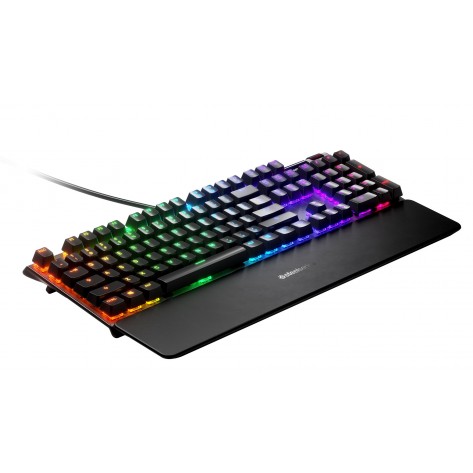 Гейминг клавиатура SteelSeries - Apex Pro, US, RGB, черна