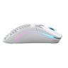 Гейминг мишка Glorious - Model O Wireless, оптична, безжична, Matte white