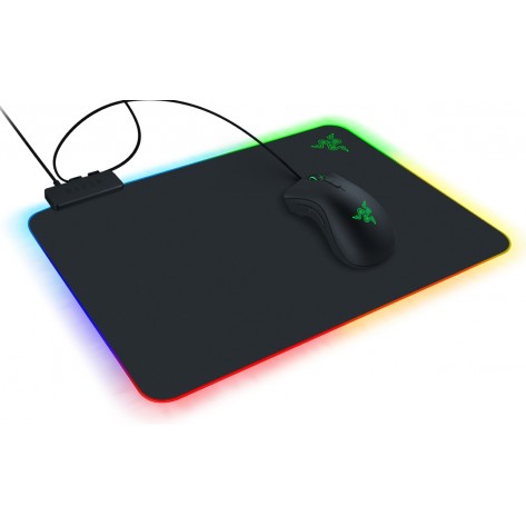 Гейминг подложка Razer - Firefly V2, M, твърда, черна