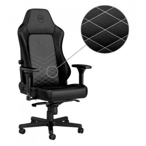 Гейминг стол noblechairs - HERO, Black/Platinum-White