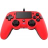 Контролер Nacon за PS4  - Wired Compact, червен