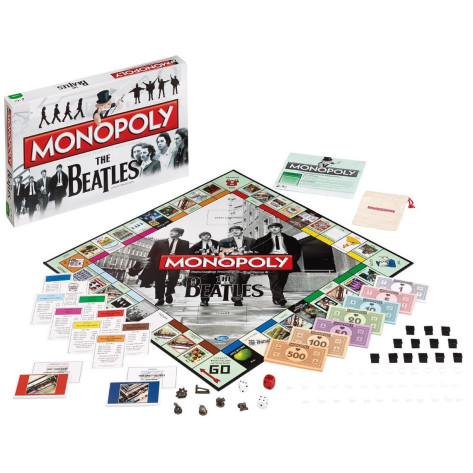 Настолна игра Hasbro Monopoly - The Beatles
