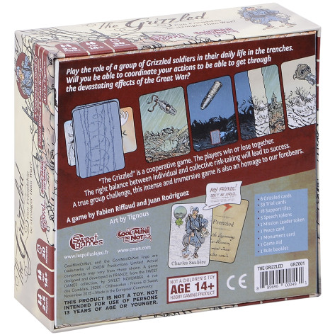 Настолна игра The Grizzled - Кооперативна