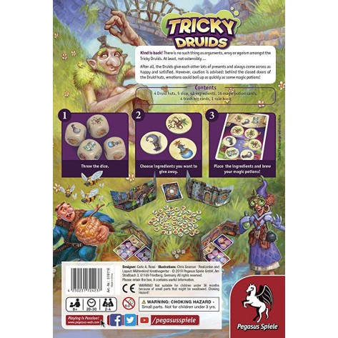  Настолна игра Tricky Druids - Семейна