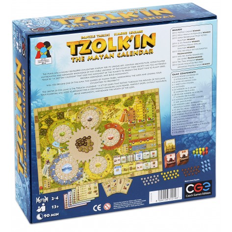 Настолна игра Tzolk'in: The Mayan Calendar - Стратегическа