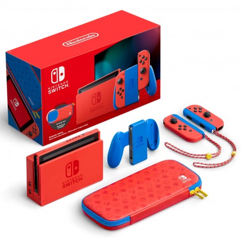 Конзола Nintendo Switch - Mario Red & Blue Edition