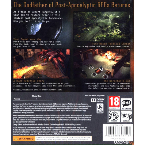 Игра Wasteland 2: Director's Cut Edition за Xbox One