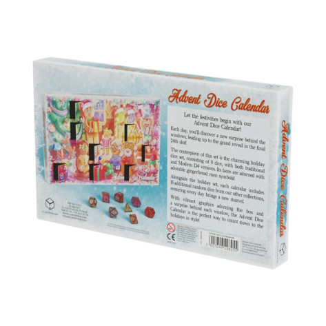 Адвент календар със зарове Q-Workshop - Advent Dice Calendar 2025
