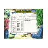 Аксесоар за ролева игра Mutant Crawl Classics RPG: 0-Level Scratch Off Character Sheets
