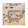 Аксесоар за ролеви игри Enhance - RPG Grid Mat Campaign Kit (91.5 x 61 cm)